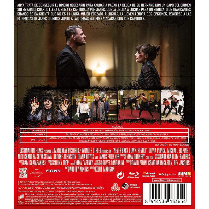 Nunca Te Rindas: Rebeli&oacute;n [blu-ray] [blu-ray] image number null