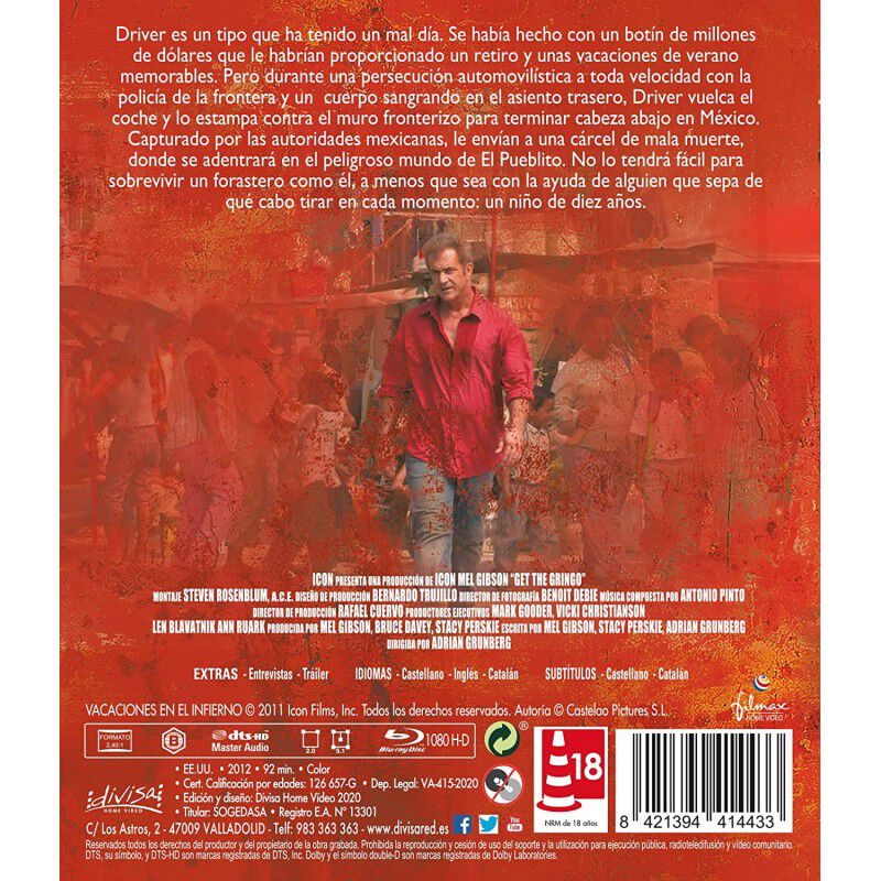 Vacaciones en el infierno - BD [Blu-ray] image number null