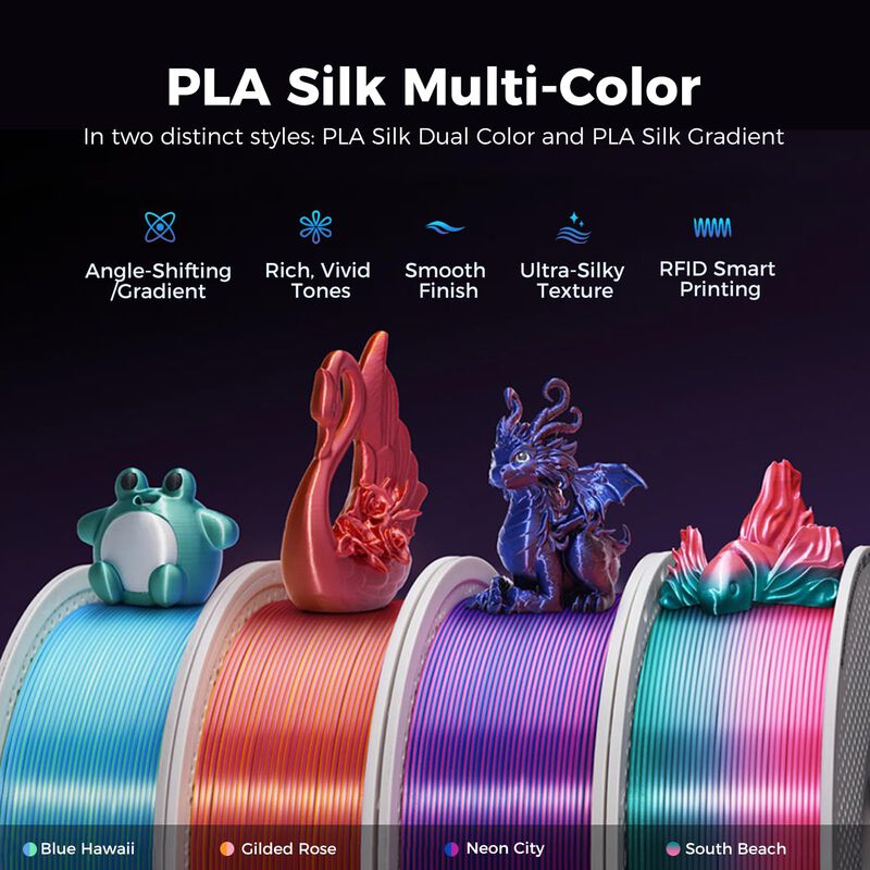 Filamento Enomaker Pla Silk 1 Kg South Beach image number null