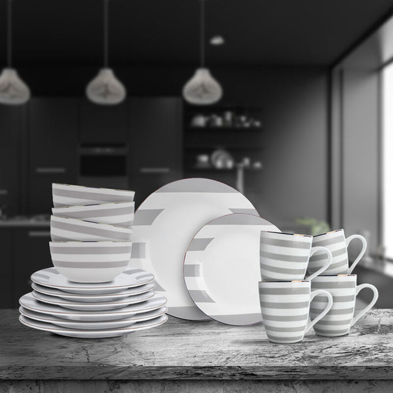 Vajilla Zline Ideen 16 Piezas para 4 Personas &ndash;... image number null
