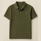 Playera Polo de Algod&oacute;n Manga Corta Casual para Hombre Bark