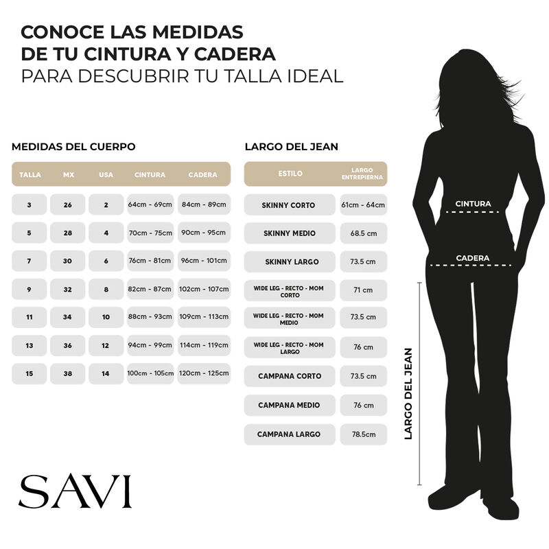 Jeans Super Skinny Corto Tiro Medio Sb4635 image number null