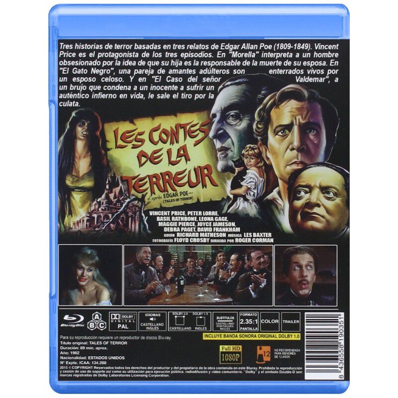 Historias De Terror [blu-rayr] (1962) Tales Of ... image number null