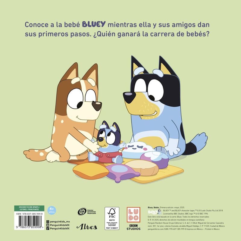 Bluey. Un Cuento. Beb&eacute;s, De Bluey, Altea, Pasta... image number null