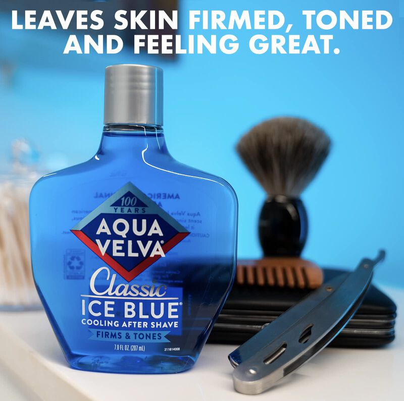 After Shave Aqua Velva Classic Ice Blue 207 Ml ... image number null