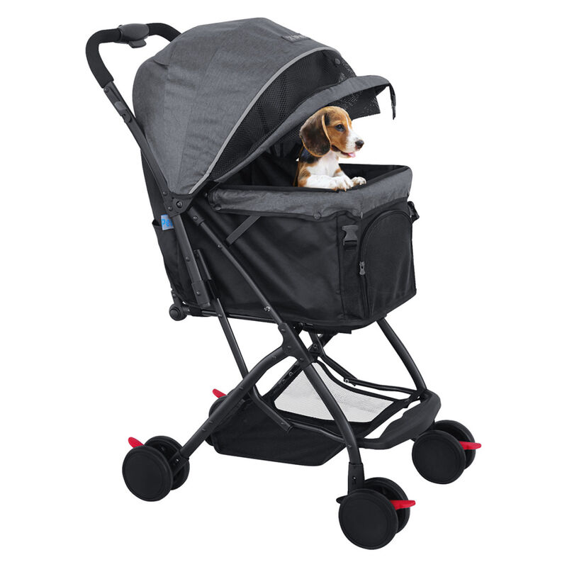 Carriola Plegable Para Mascotas Negro image number null