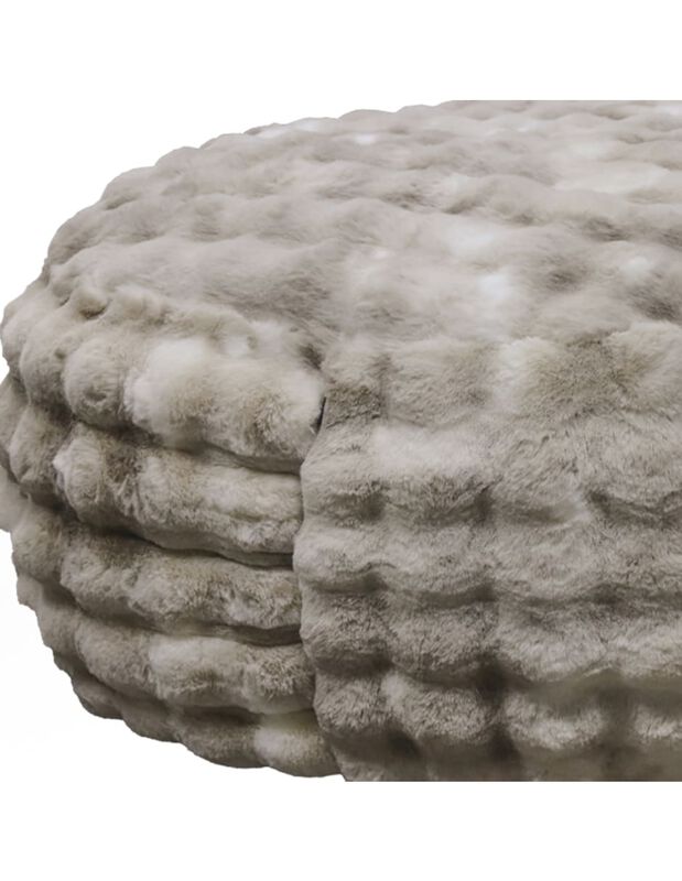 Puff Sill&oacute;n Bunny Caf&eacute;, Gigante Tapizado tipo P... image number null