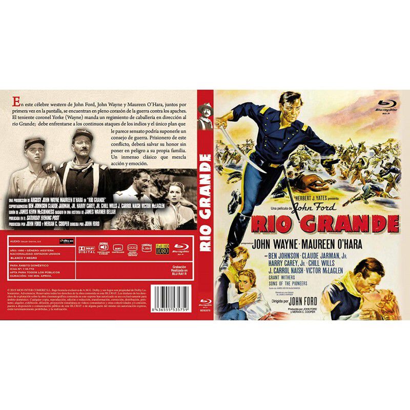 R&iacute;o Grande [blu-ray.] (1950) image number null