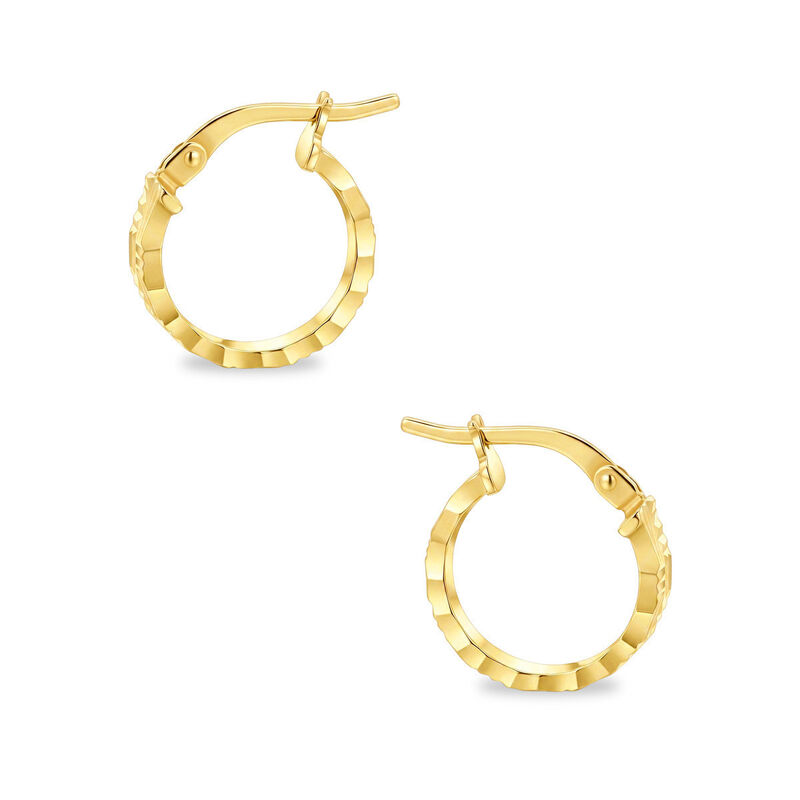 Arracadas 2begold Amarillo Diamantado (925+1/10... image number null