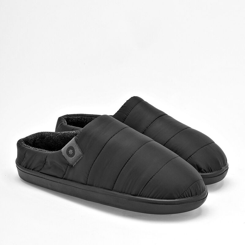 Mora Confort Pantufla para hombre negro image number null