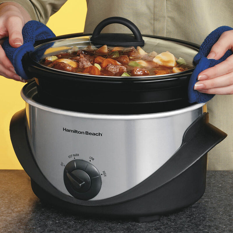 Olla de Lenta Cocci&oacute;n 3.8 Litros Hamilton Beach... image number null