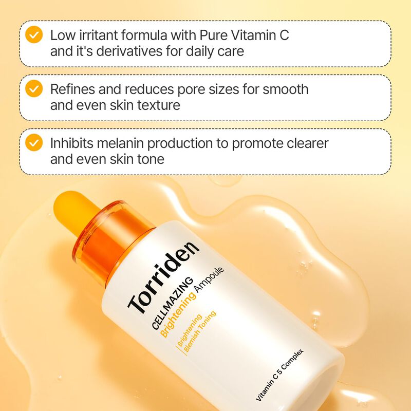 S&eacute;rum Facial Torriden Cellmazing Vita C 30ml image number null