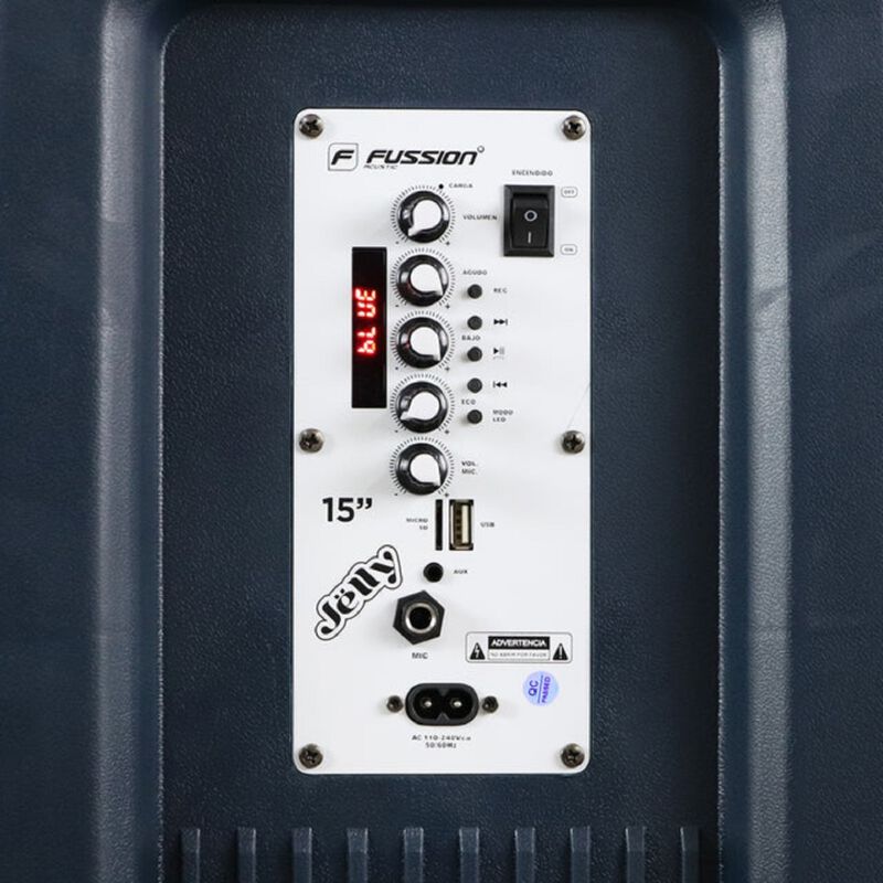 Bafle Amplificado Fussion PBS-15JELLY-BLP 15 30... image number null