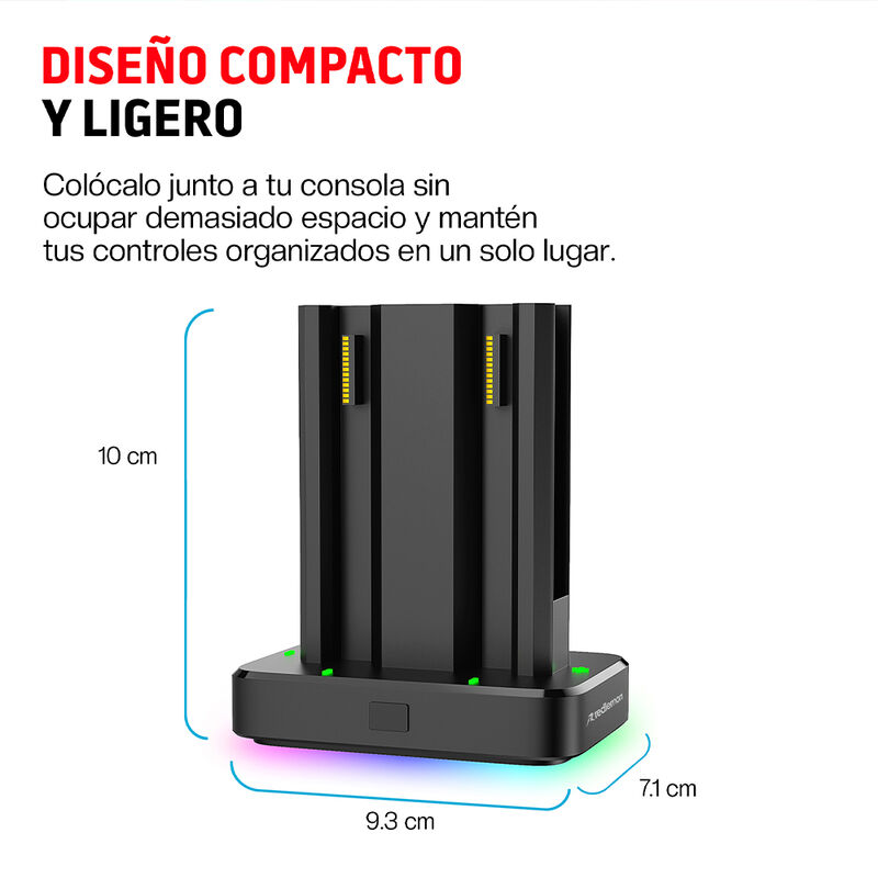 Cargador Para Controles Joy-con Nintendo Switch... image number null