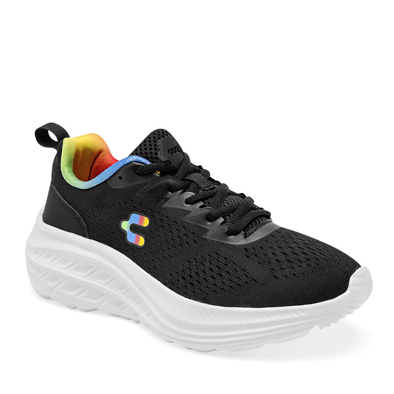 Charly Tenis Deportivo Para Mujer Negro Cod 129... image number null