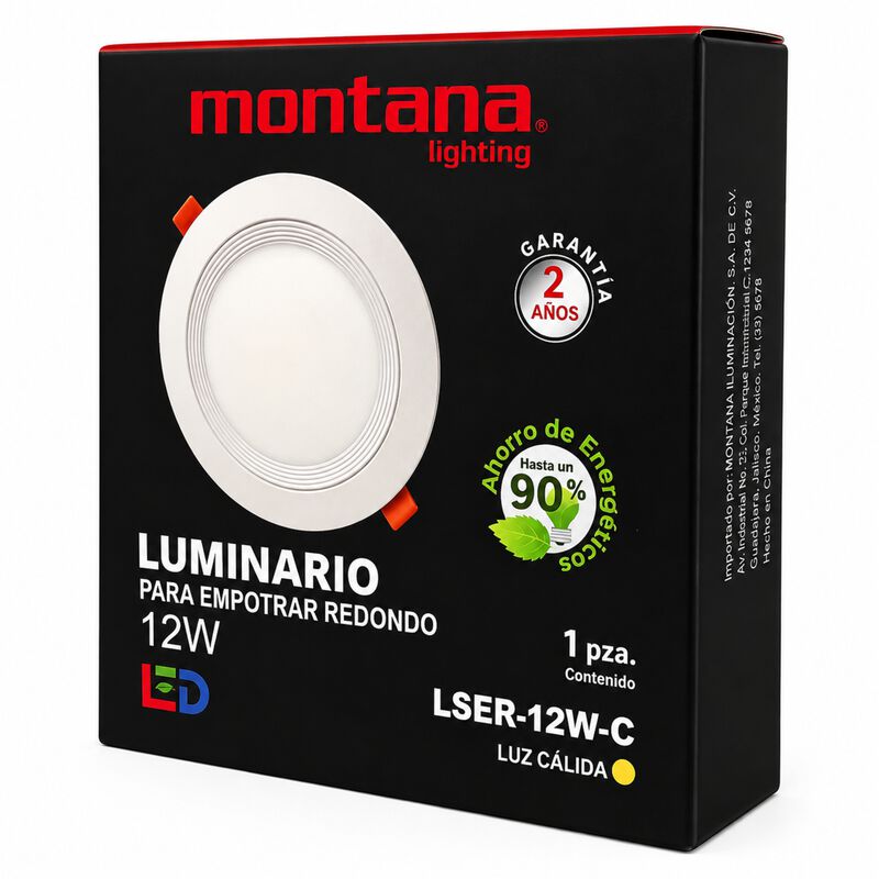 Lum Led Emp Red Aj 12w 120 240v  3000k 1050lm 9... image number null