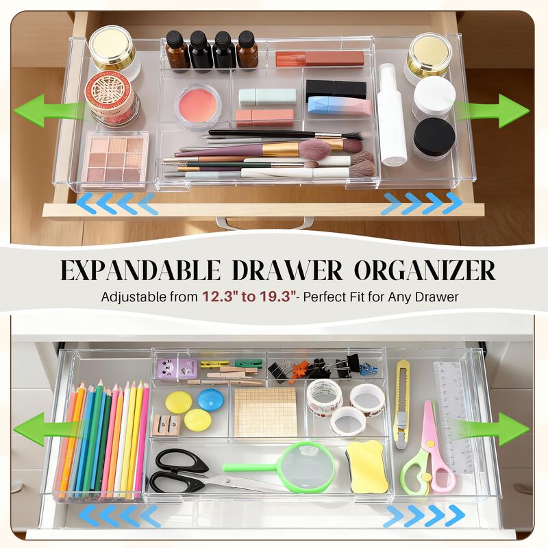 Organizador De Cajones Dunkive 4‑unidades 32‑51... image number null