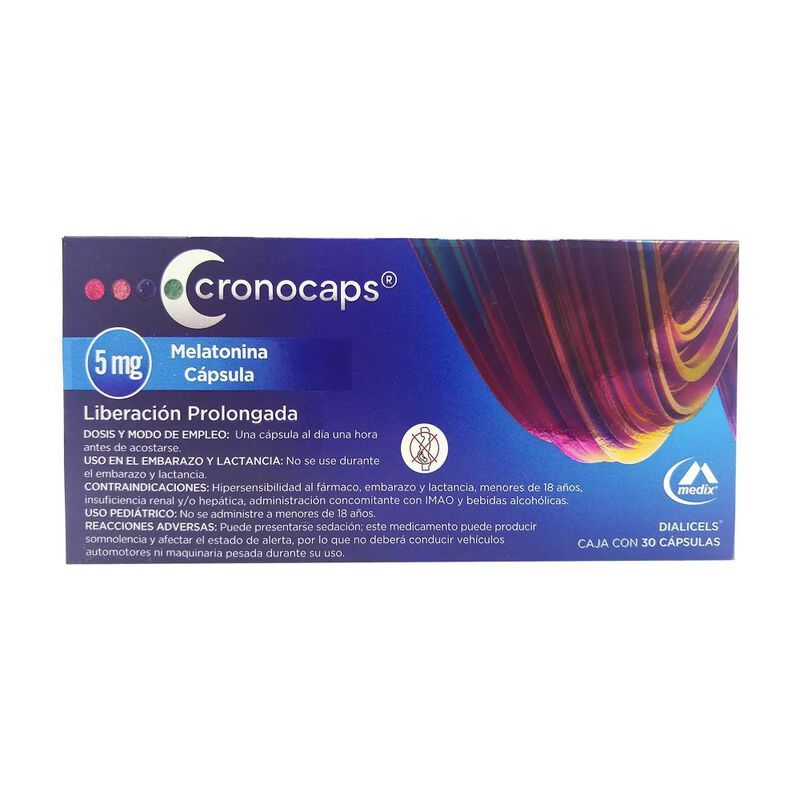 Cronocaps 5 Mg 30 C&aacute;psula(s) image number null