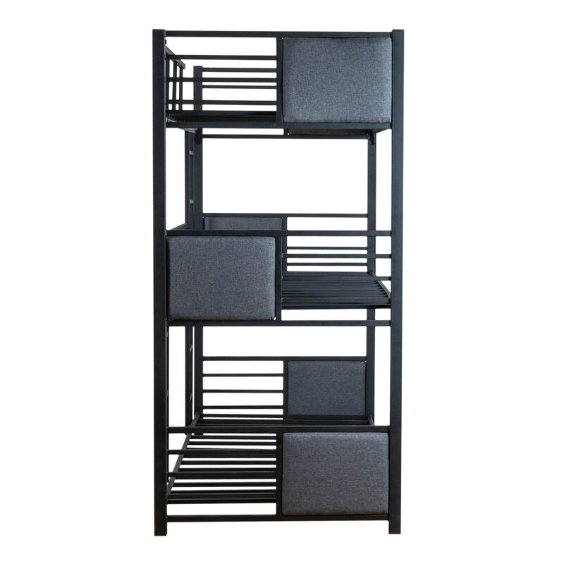 Litera Triple Tama&ntilde;o Individual Modelo Sandra image number null