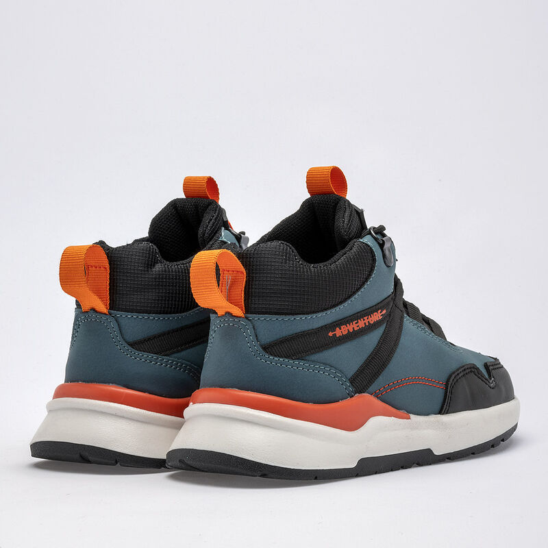 B-Zaaz Tenis urbano para ni&ntilde;o. Azul negro, aguj... image number null