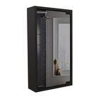 Gabinete de Baño Merlo color Wengue Con Espejo Virtual Muebles