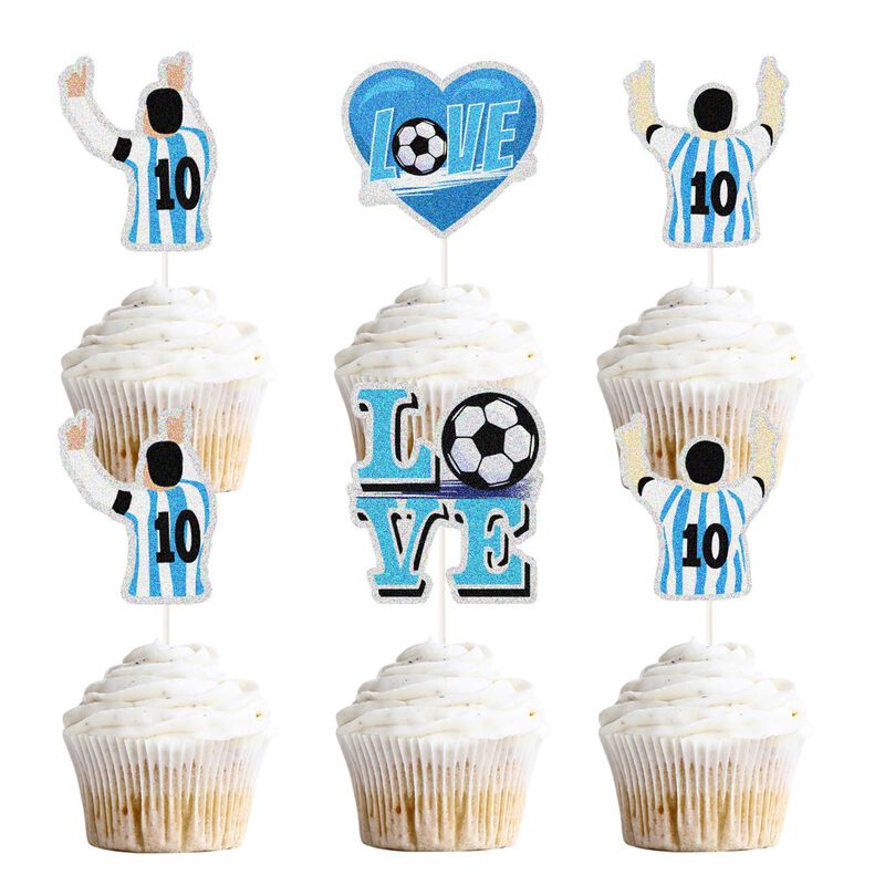 Adorno Para Pastel Eq Evairisqing 18 Uds Tema F... image number null