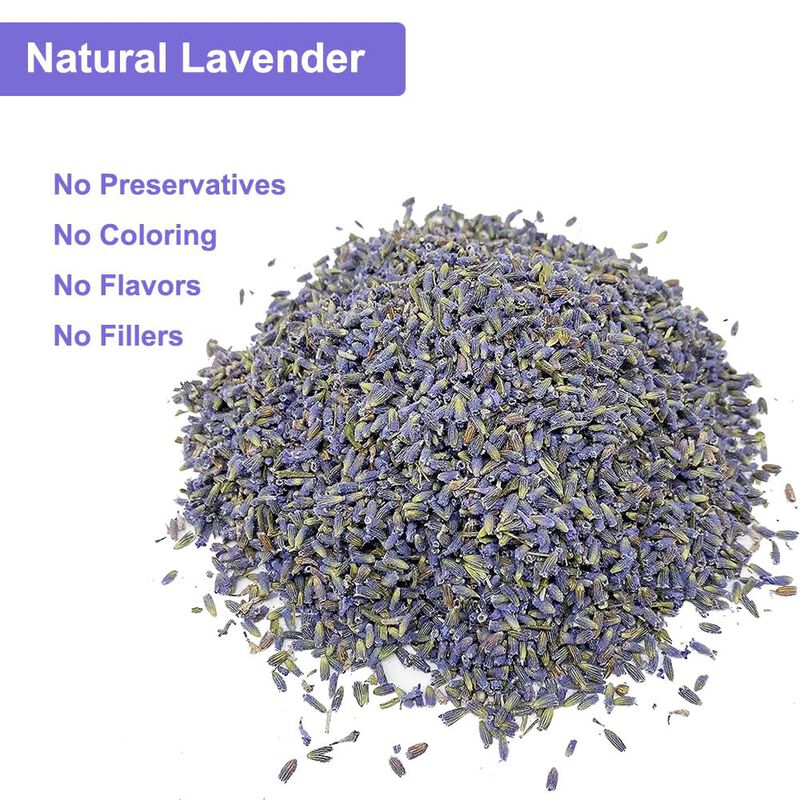 Flores Secas De Lavanda Seeyoung, Capullos De L... image number null