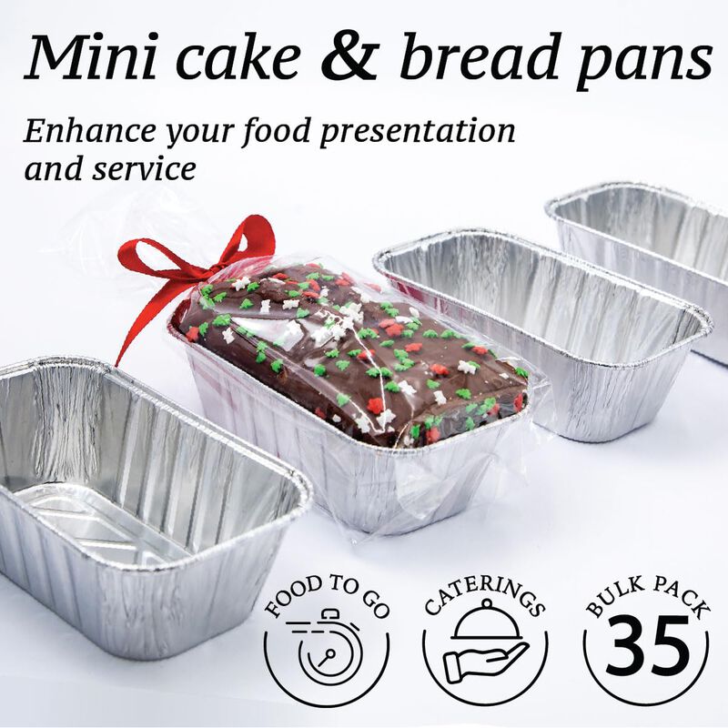 Moldes para pan Spare Essentials 35 unidades 45... image number null