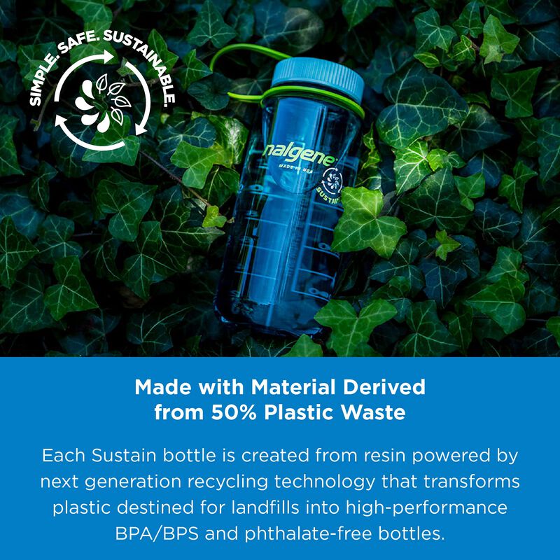 Botella De Agua Nalgene, Sin Bpa, Tritan, Boca ... image number null