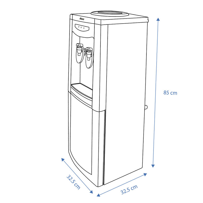 DISPENSADOR DE AGUA DACE EAPT01 2 LLAVES ALACEN... image number null