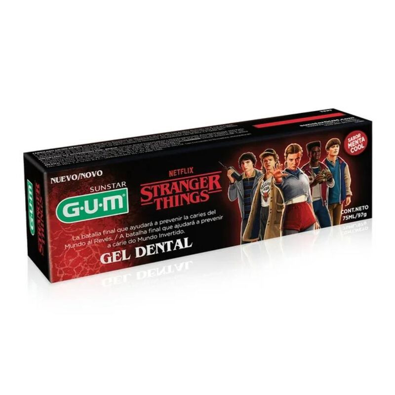 Gel Dental Gum Stranger Things 75 Ml image number null