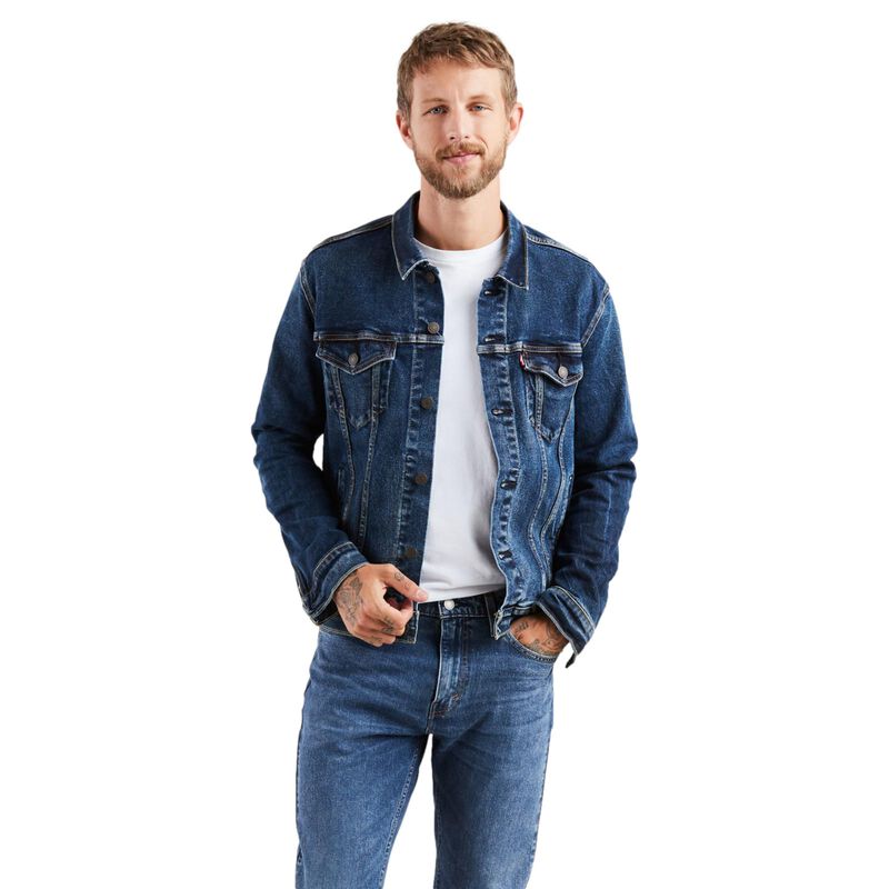 Chaqueta Levi's Trucker Colusa/stretch Para Hom... image number null