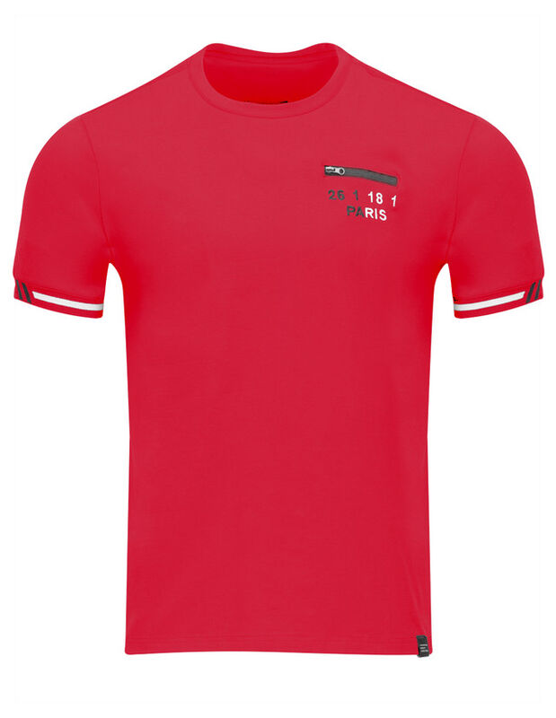 Playera Casual Caballero Premium Cuello Redondo... image number null