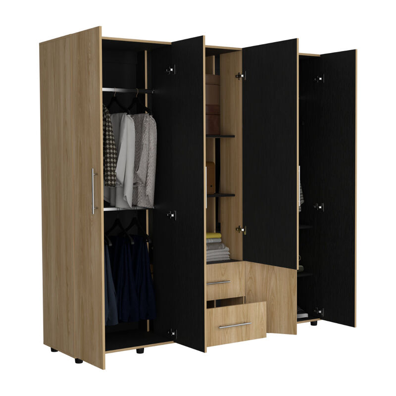 Closet Grays, Fresno Europeo y Wengue, puerta c... image number null