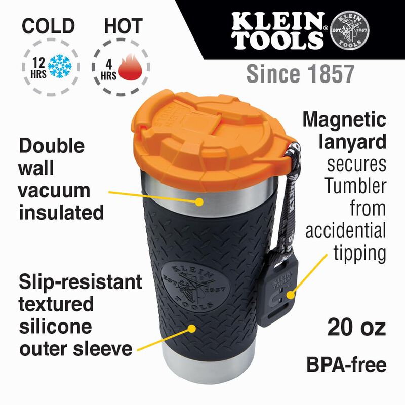 Vaso Klein Tools 55580 De Acero Inoxidable Con ... image number null