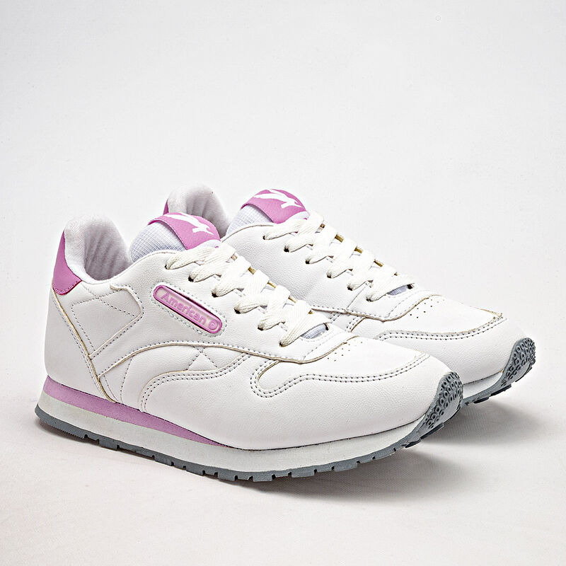 American Fire Tenis Para Mujer Blanco Rosa Cod ... image number null