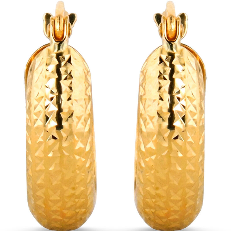Arracadas Oro Amarillo 14k 11mm image number null