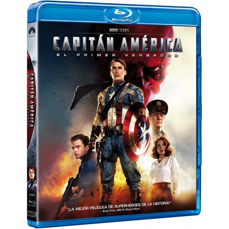 Capit&aacute;n Am&eacute;rica: El Primer Vengador [blu-ray] image number null