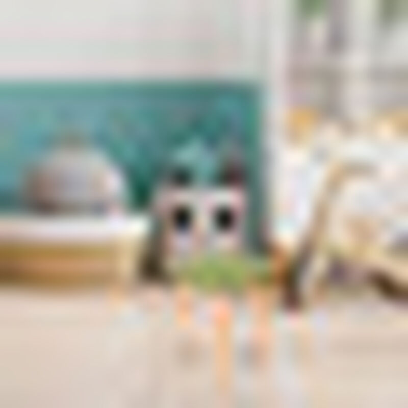 Banquito de Madera para Ni&ntilde;os- Redondo - Verde image number null