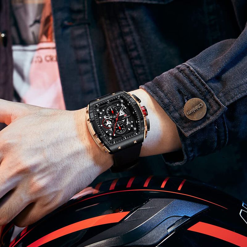 Reloj Mf Mini Focus Fashion Tonneau Chrono Wate... image number null