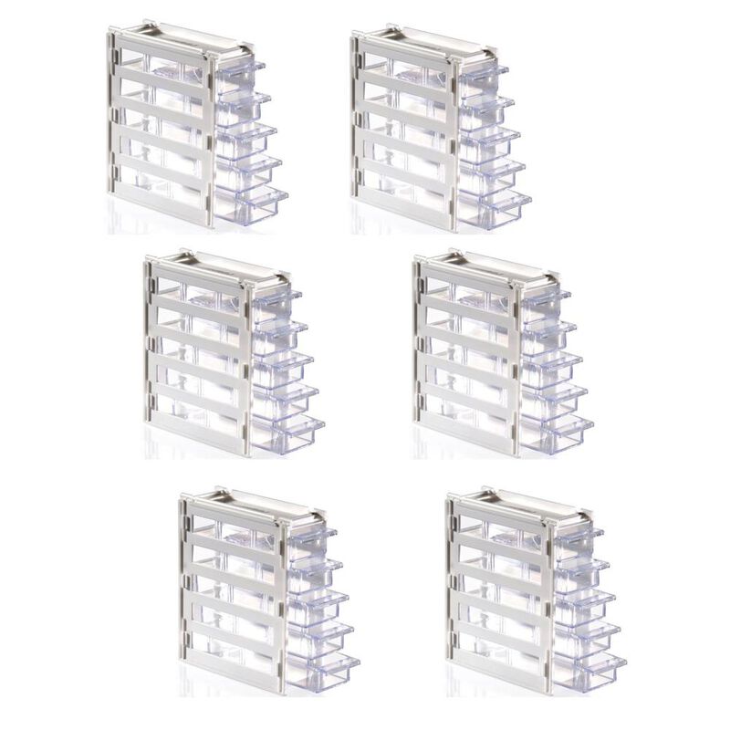 COMBO 6 ORGANIZADORES JOYEROS ALHAJEROS 5 CAJON... image number null