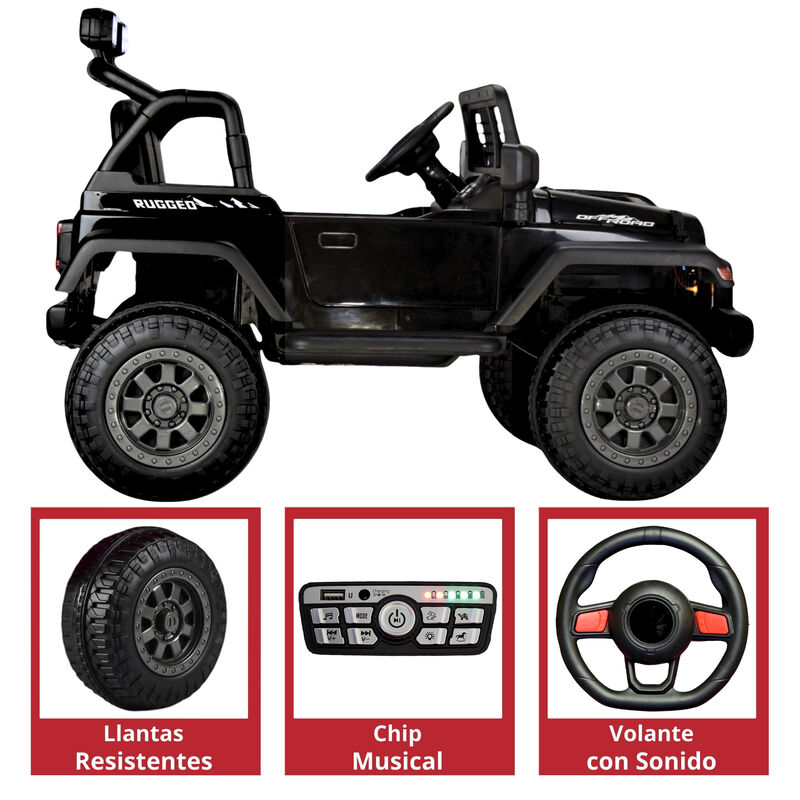 Montable Electrico para Ni&ntilde;os Camioneta Control... image number null