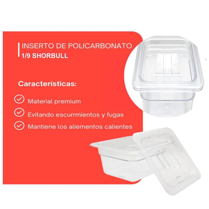 Inserto policarbonato noveno 1/9 15 Shorbull image number null