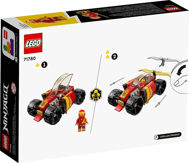 Lego Ninjago Auto de Carreras Ninja EVO de Kai ... image number null