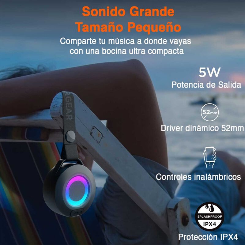 Audifonos Y Bocina Combo Hypergear Stereo Hfp B... image number null