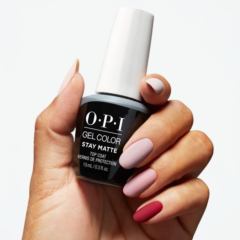 Esmalte De U&ntilde;as Opi Gelcolor Stay Matte Top Coa... image number null