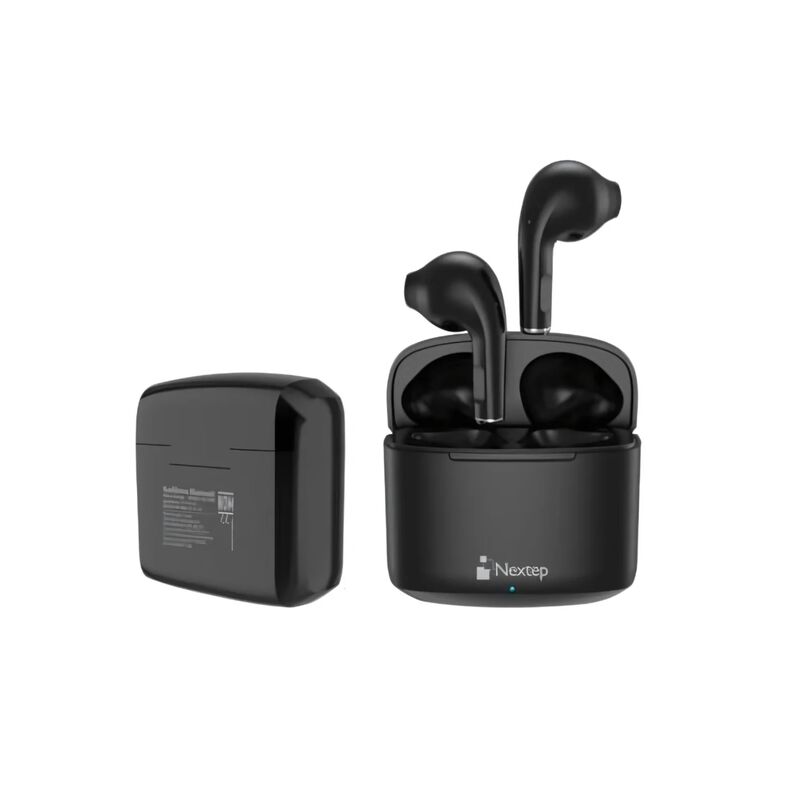 Aud&iacute;fonos Bluetooth Buds NE-428N Negro, Control... image number null