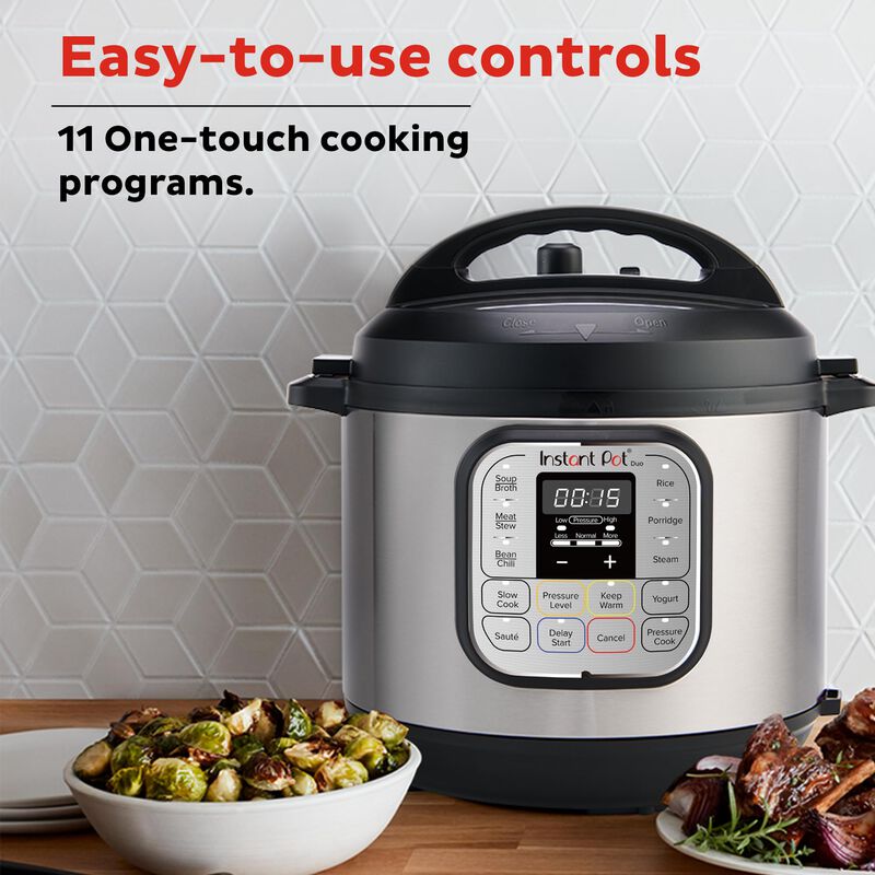 Olla A Presi&oacute;n El&eacute;ctrica Instant Pot Duo 7 En 1... image number null