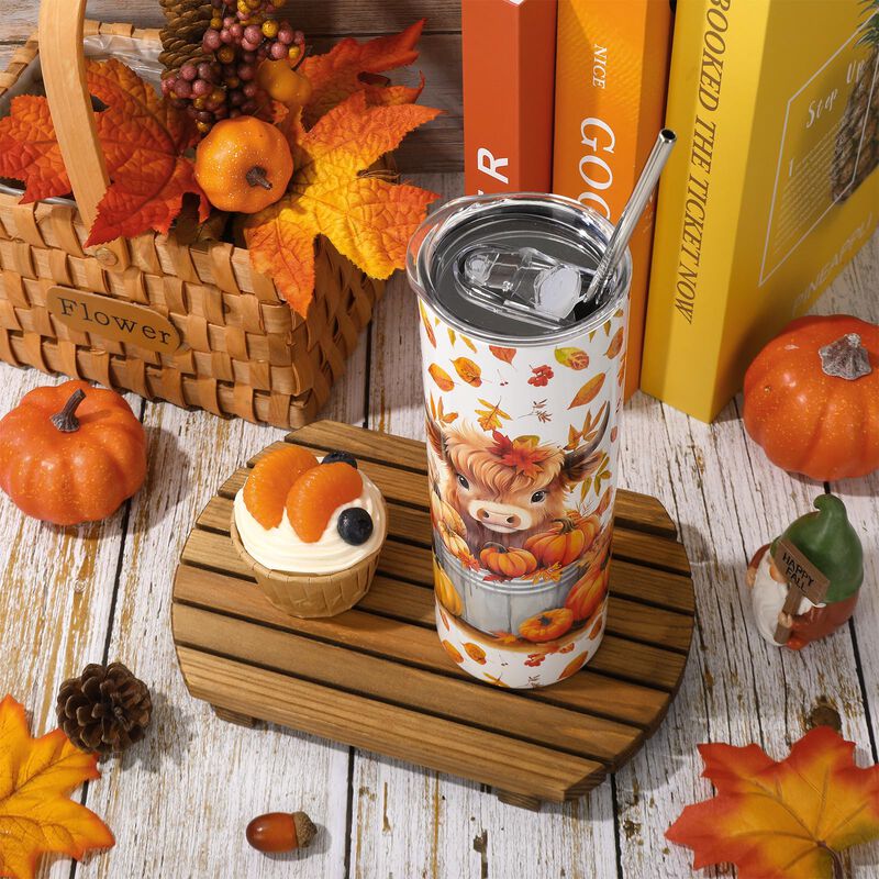 Vaso T&eacute;rmico Whaline 600 ml Oto&ntilde;o &ndash; Vaca, Tapa ... image number null