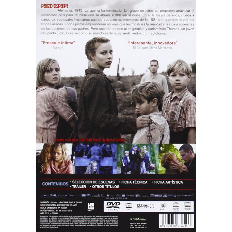 Lore [dvd] (2012) image number null